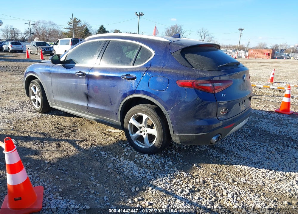 2018 ALFA ROMEO STELVIO VIN: ZASFAKAN9J7B89308