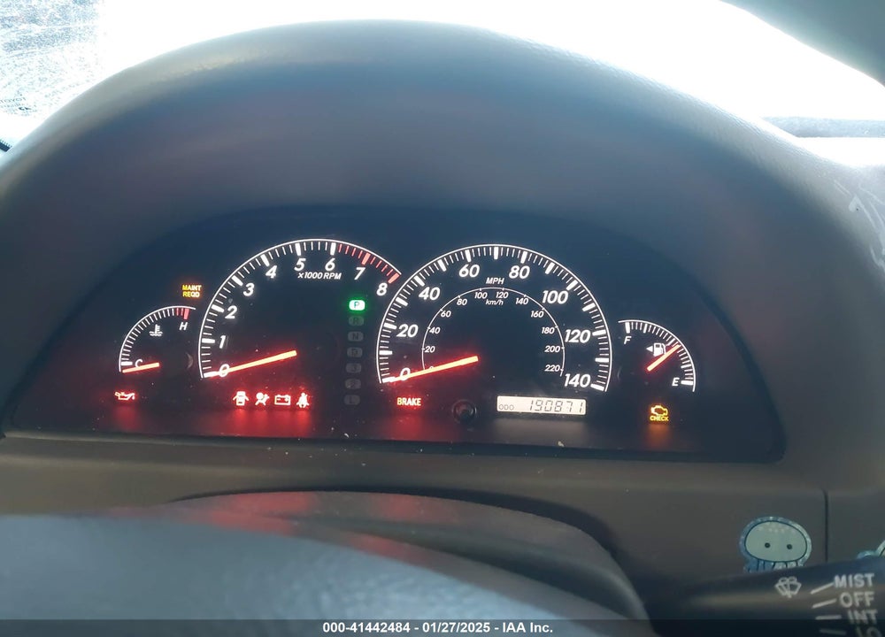 2005 TOYOTA CAMRY LE VIN: 4T1BE32K95U418871