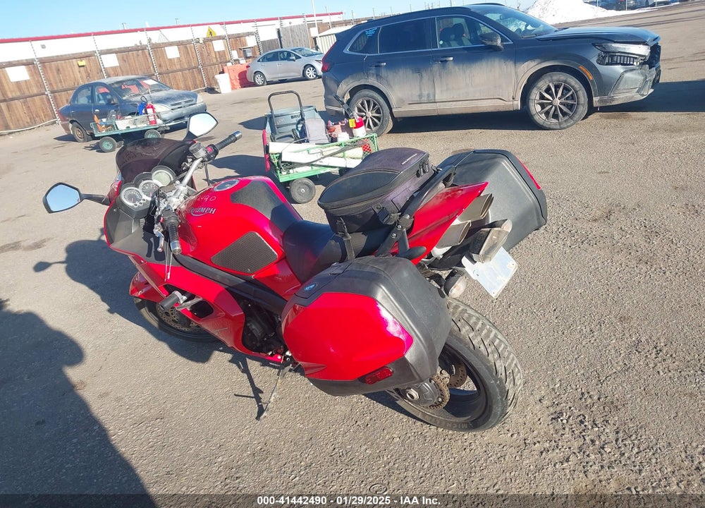 2007 TRIUMPH MOTORCYCLE SPRINT ST VIN: SMT601PK57J287221