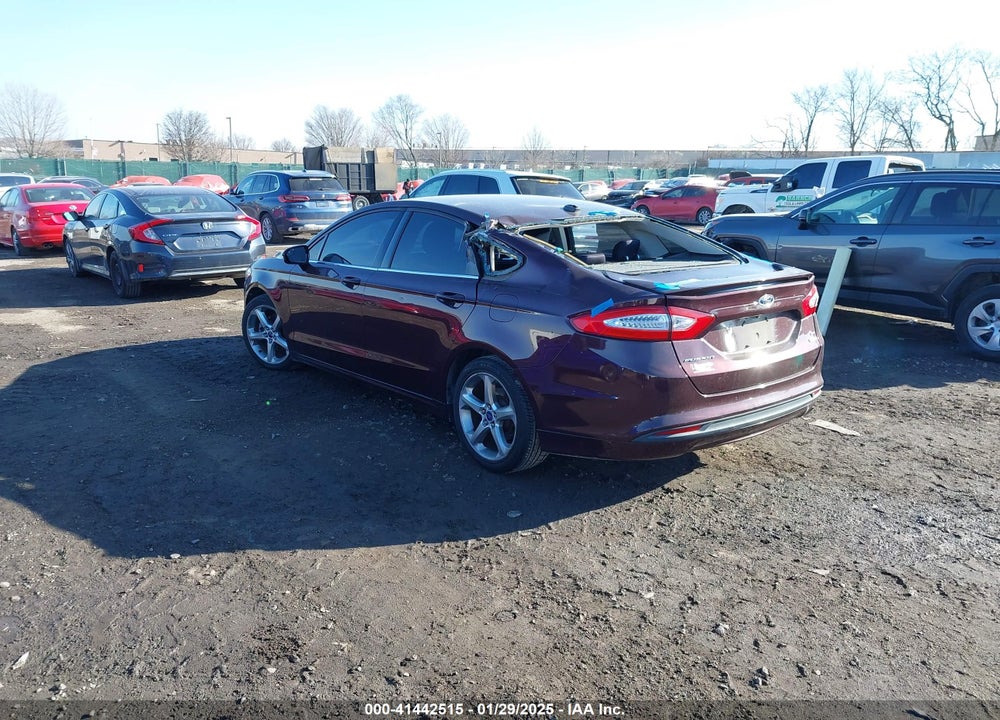 2013 FORD FUSION VIN: 3FA6P0HR2DR381676