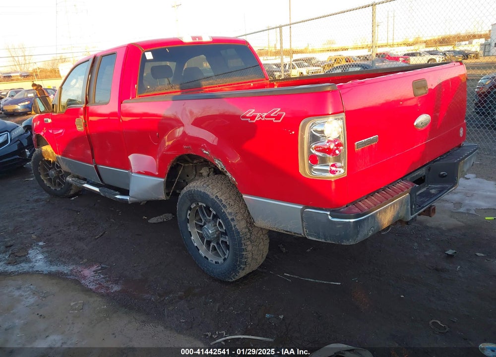 2008 FORD F-150 FX4/LARIAT/XL/XLT VIN: 1FTPX14V58FA37821