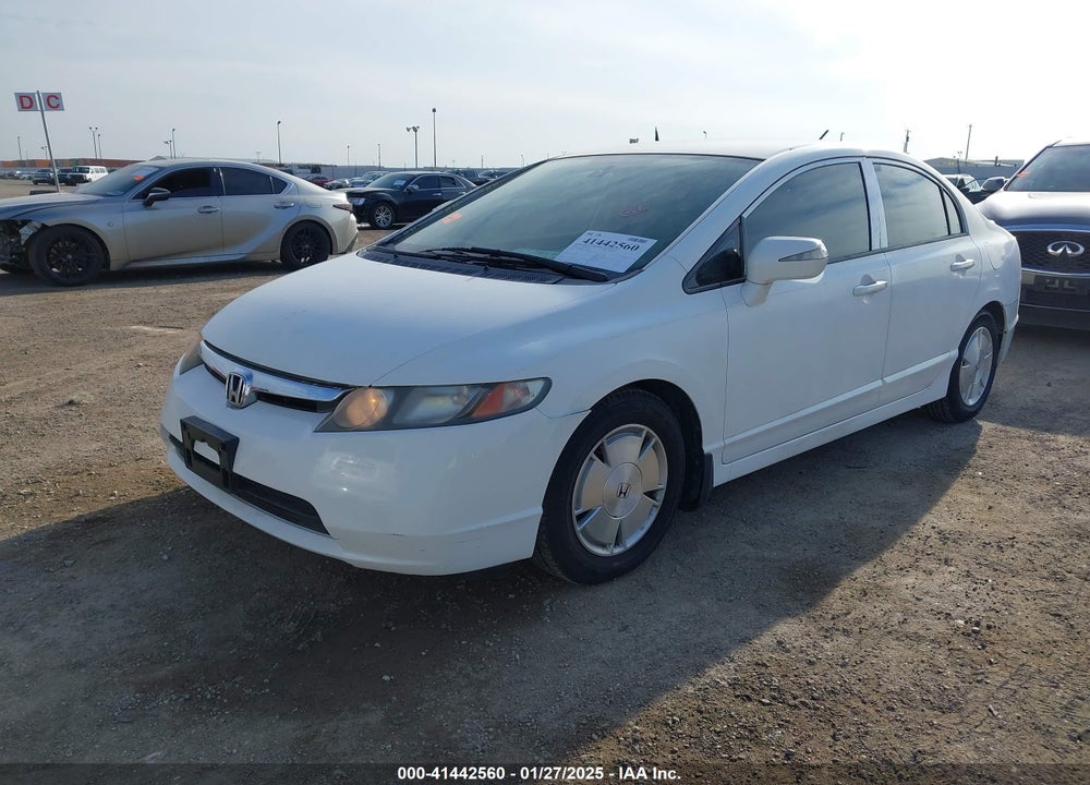 2006 HONDA CIVIC HYBRID VIN: JHMFA36276S014572