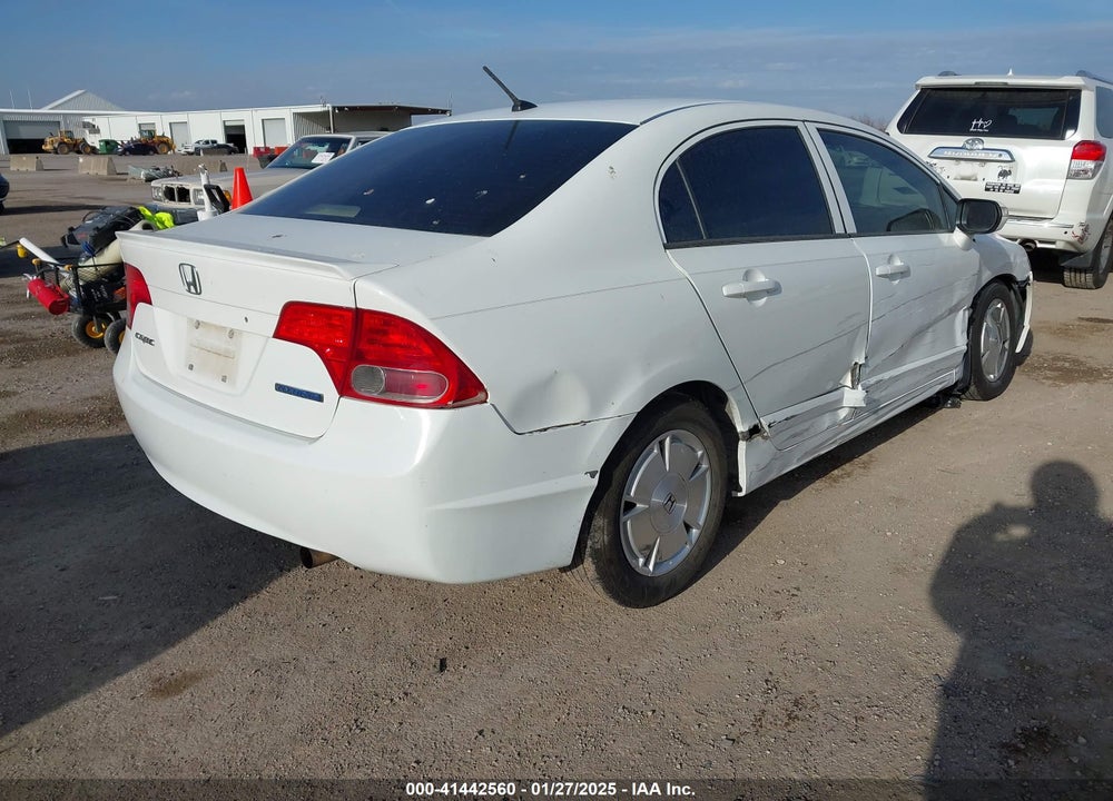2006 HONDA CIVIC HYBRID VIN: JHMFA36276S014572