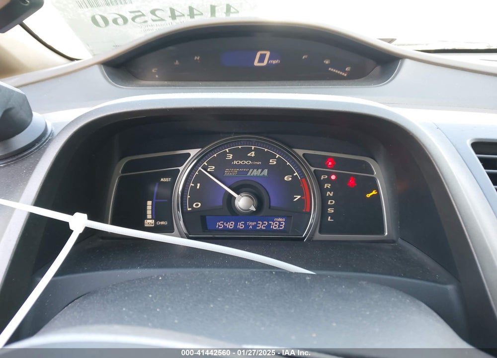 2006 HONDA CIVIC HYBRID VIN: JHMFA36276S014572