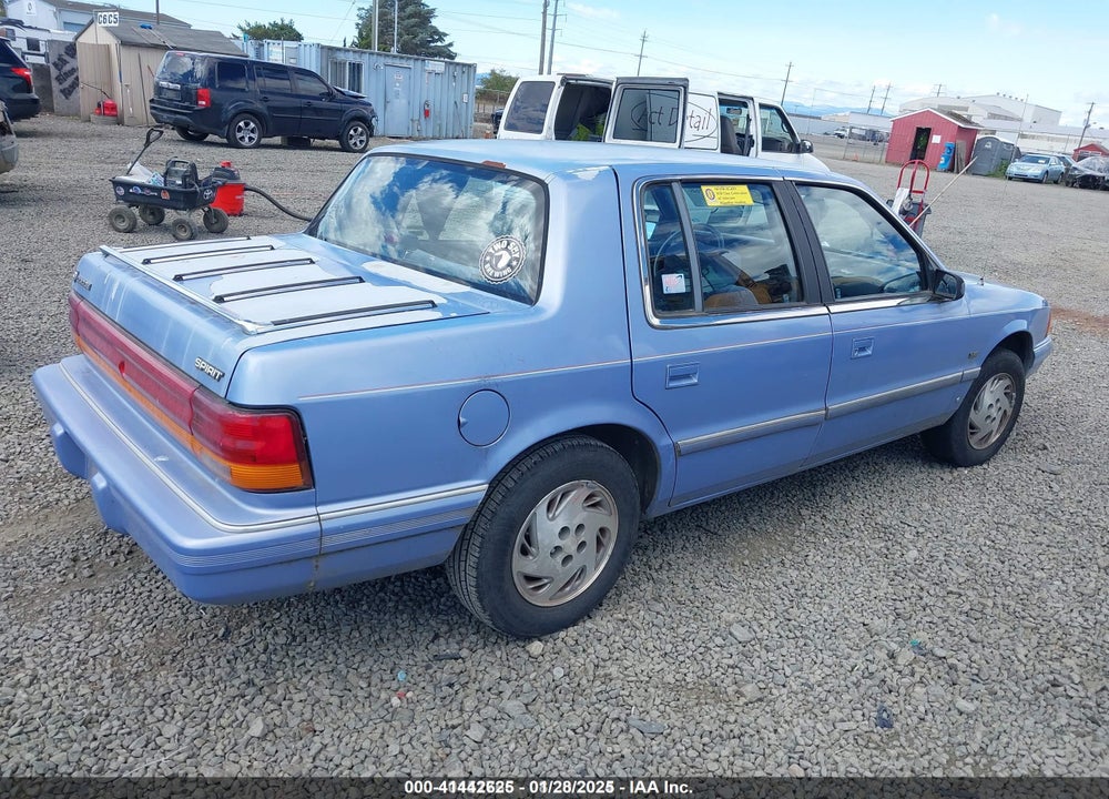 1994 DODGE SPIRIT VIN: 3B3AA463XRT207314