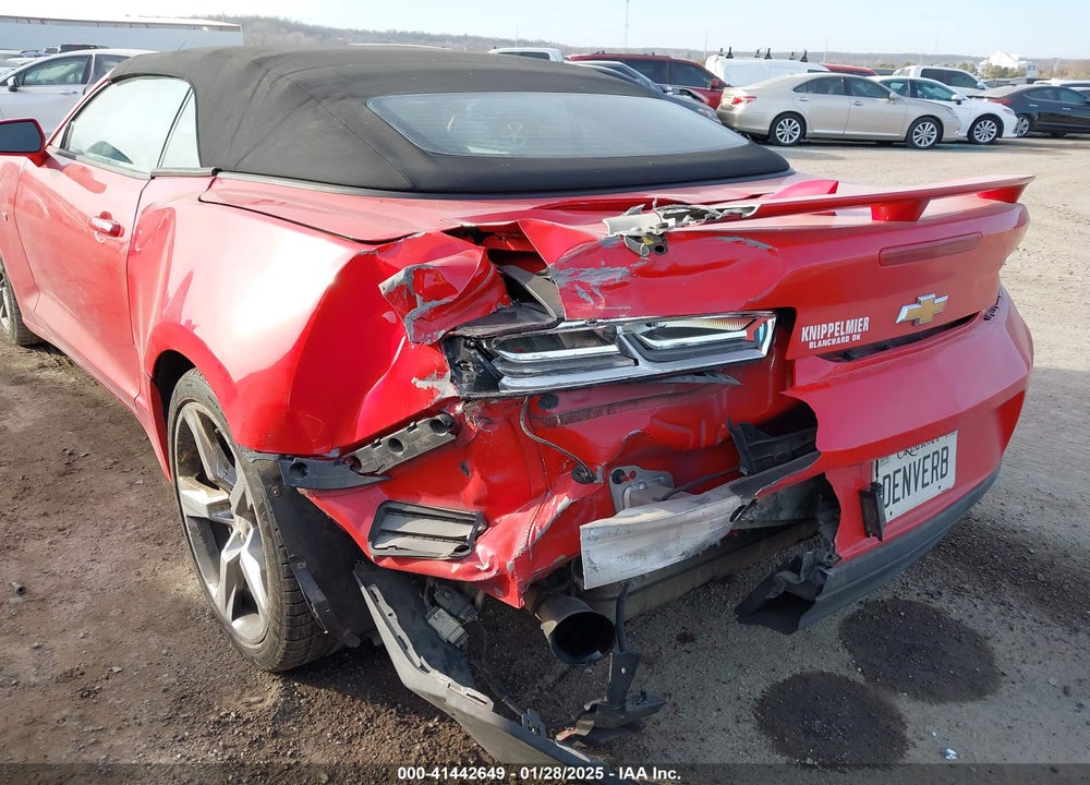 2017 CHEVROLET CAMARO 1SS VIN: 1G1FF3D72H0172472