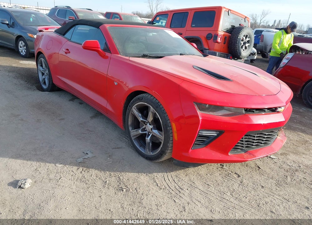 2017 CHEVROLET CAMARO 1SS VIN: 1G1FF3D72H0172472