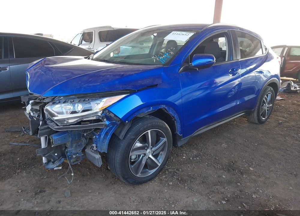 2022 HONDA HR-V 2WD EX VIN: 3CZRU5H55NM720028