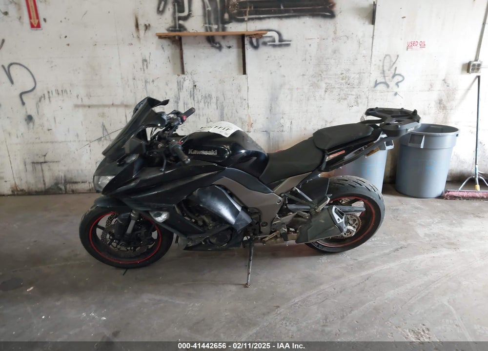 2011 KAWASAKI ZX1000 G VIN: JKAZXCG11BA001328