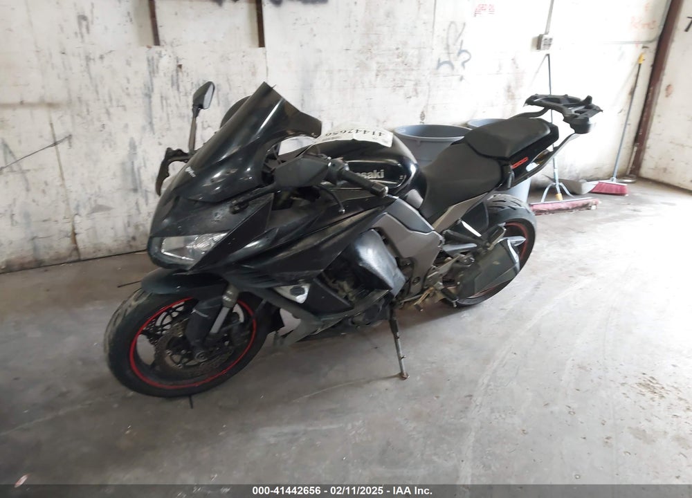 2011 KAWASAKI ZX1000 G VIN: JKAZXCG11BA001328