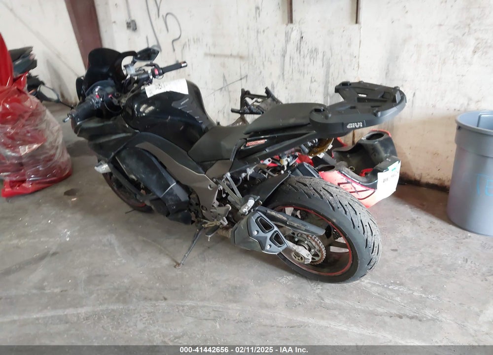 2011 KAWASAKI ZX1000 G VIN: JKAZXCG11BA001328
