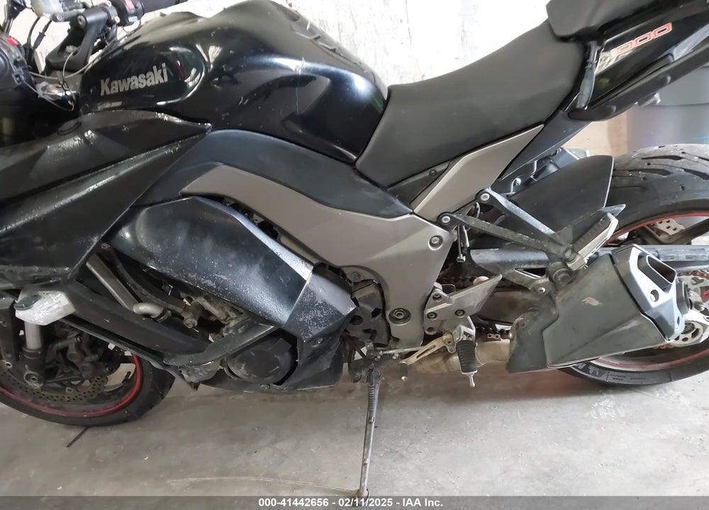2011 KAWASAKI ZX1000 G VIN: JKAZXCG11BA001328