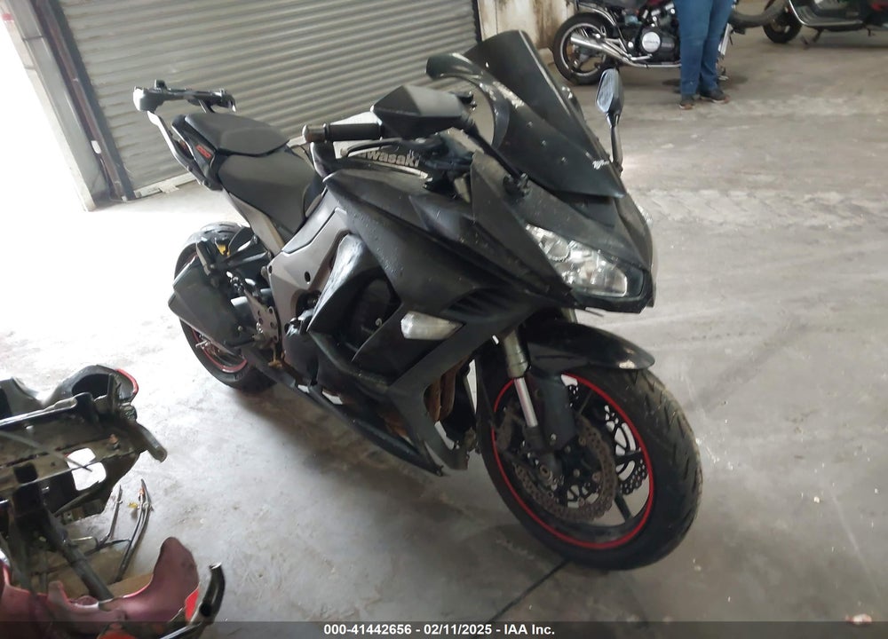 2011 KAWASAKI ZX1000 G VIN: JKAZXCG11BA001328