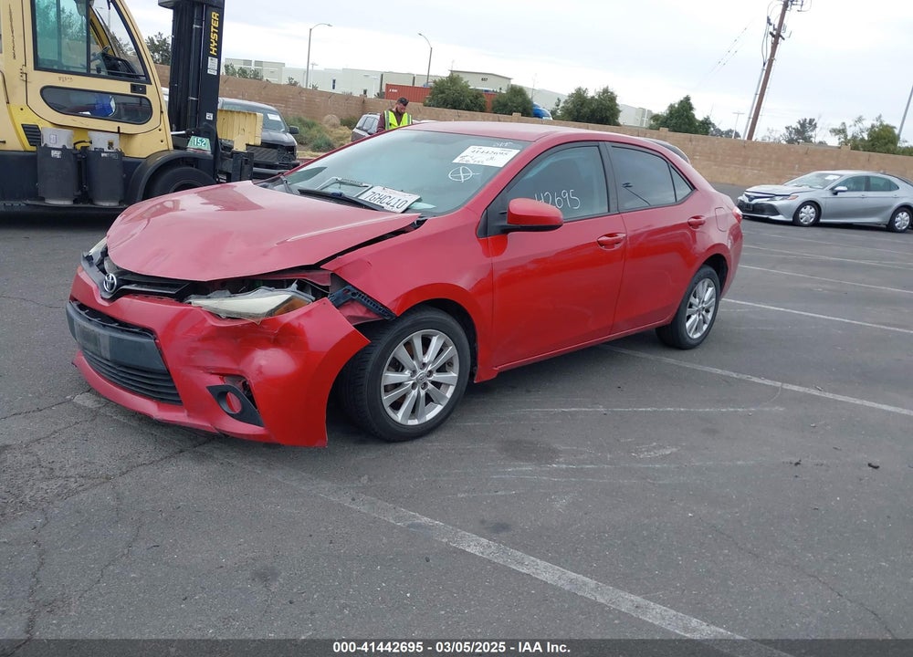2014 TOYOTA COROLLA VIN: 2T1BURHE2EC182427