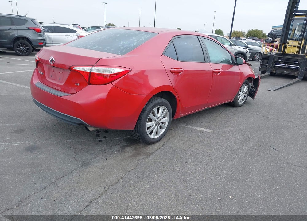 2014 TOYOTA COROLLA VIN: 2T1BURHE2EC182427