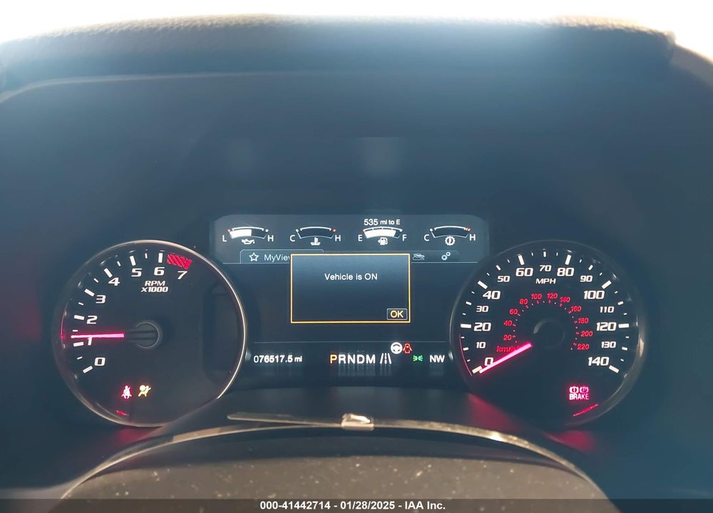 2017 FORD F-150 RAPTOR VIN: 1FTFW1RG6HFC81695