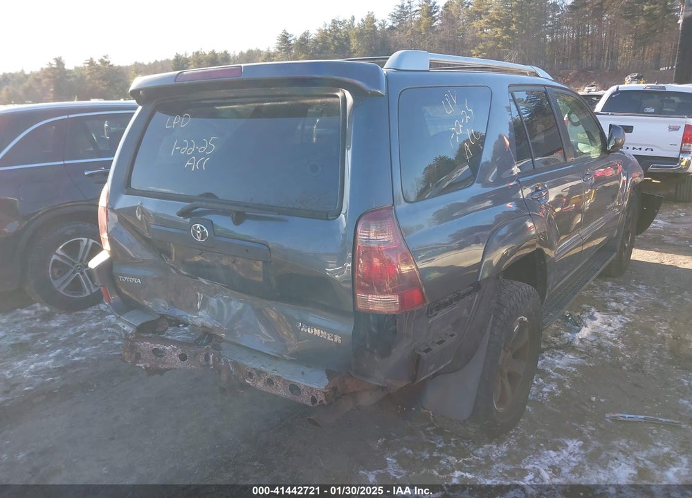2004 TOYOTA 4RUNNER SR5 SPORT V6 VIN: JTEBU14R540029930