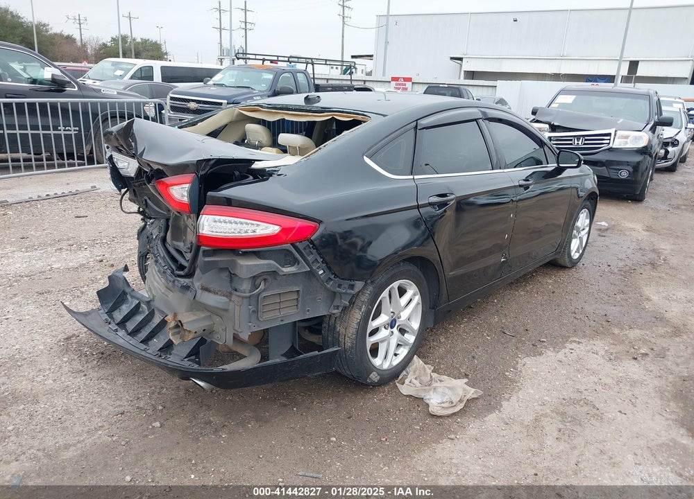 2014 FORD FUSION SE VIN: 1FA6P0HD9E5396569