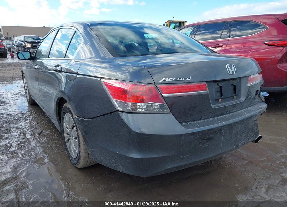 2012 HONDA ACCORD 2.4 LX VIN: 1HGCP2F31CA192289