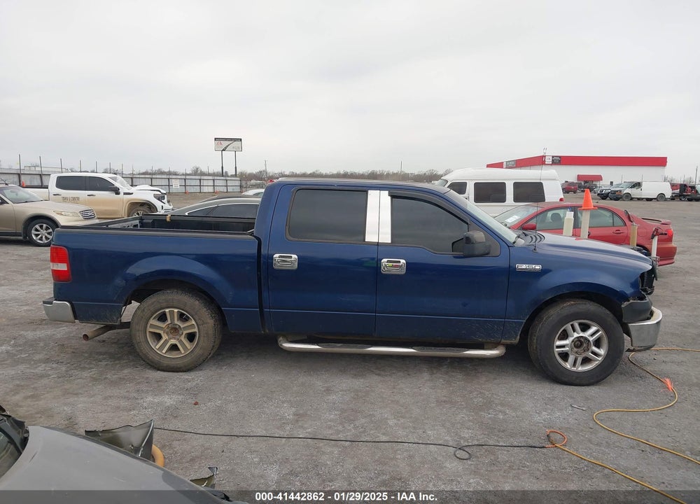 2008 FORD F-150 VIN: 1FTRW12W08FB29376
