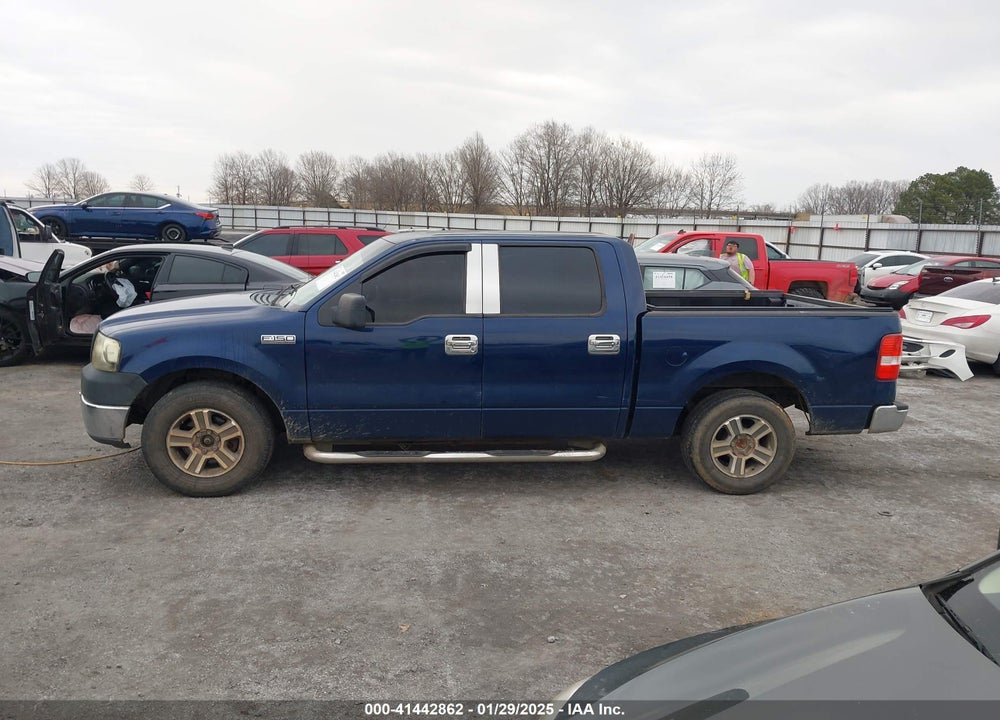 2008 FORD F-150 VIN: 1FTRW12W08FB29376