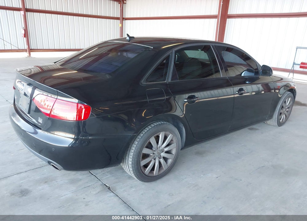 2009 AUDI A4 VIN: WAULK78K79N034861