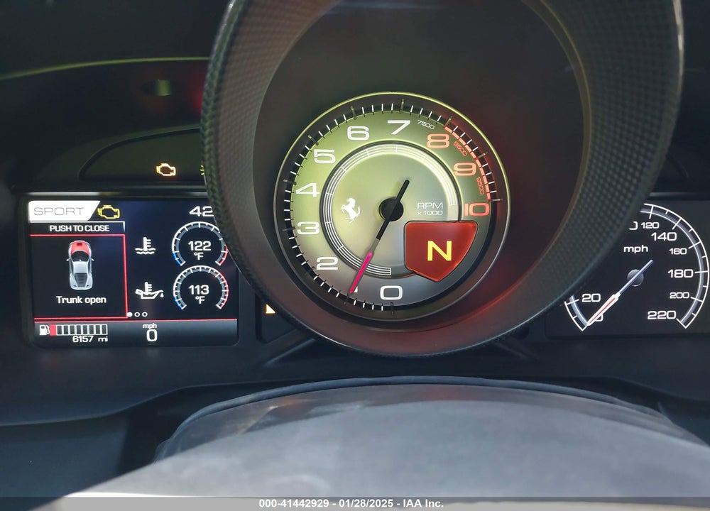 2021 FERRARI F8 TRIBUTO VIN: ZFF92LLAXM0268231