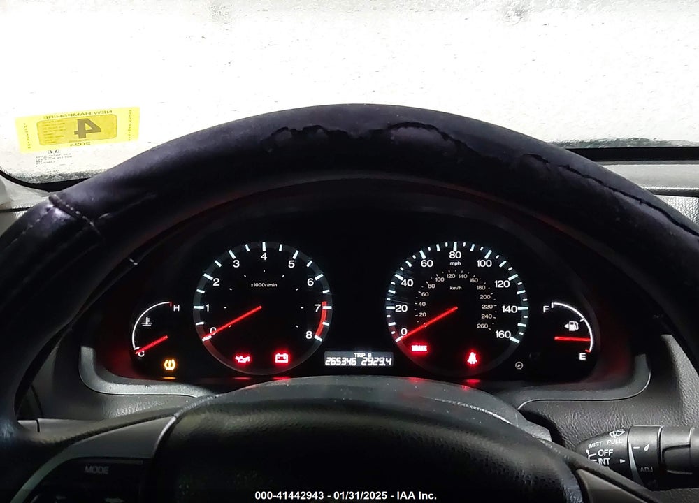 2008 HONDA ACCORD VIN: 1HGCP25348A088307