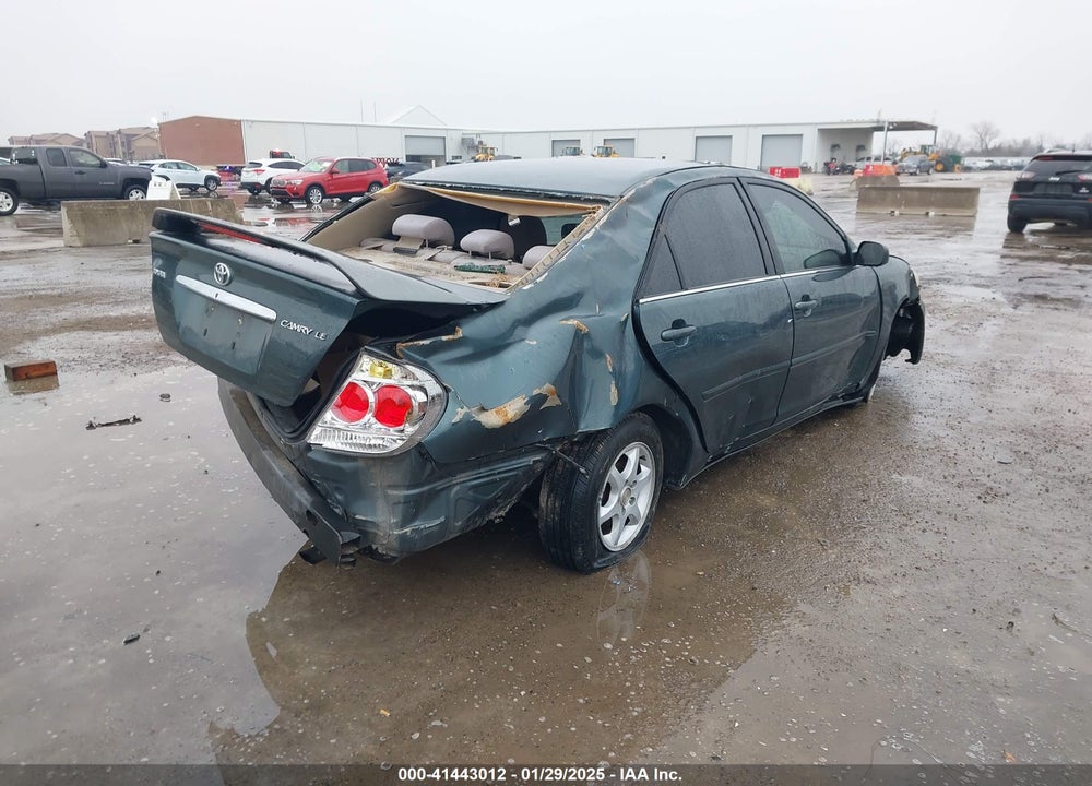 2005 TOYOTA CAMRY LE VIN: 4T1BE32K65U092043