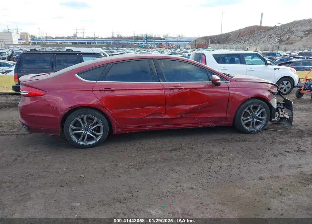 2017 FORD FUSION VIN: 3FA6P0T98HR293213