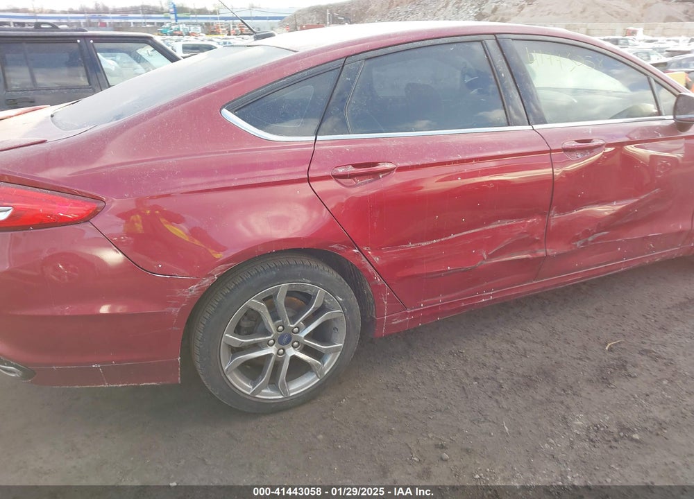 2017 FORD FUSION VIN: 3FA6P0T98HR293213