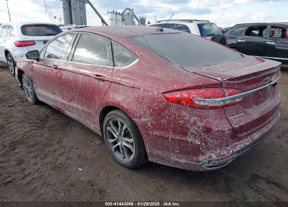 2017 FORD FUSION VIN: 3FA6P0T98HR293213