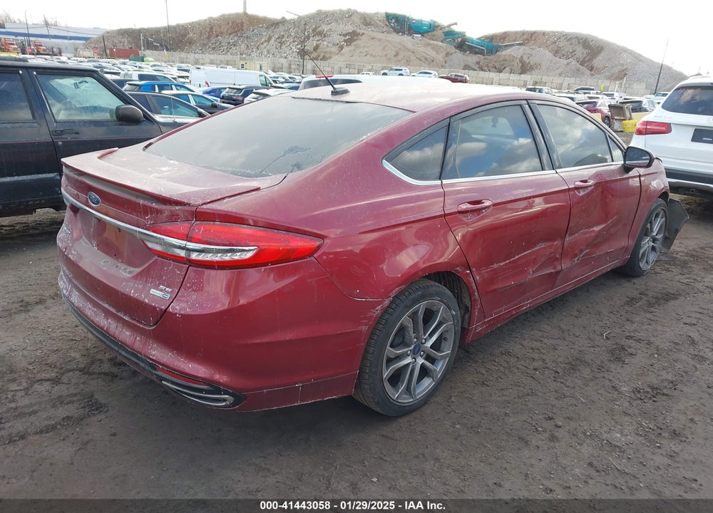 2017 FORD FUSION VIN: 3FA6P0T98HR293213