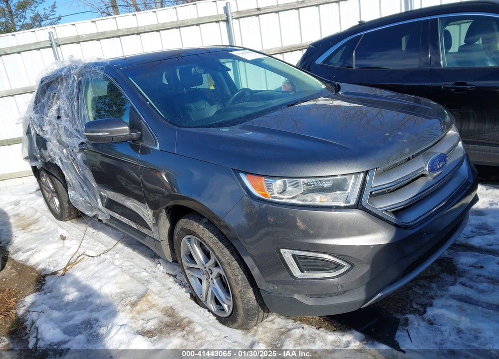 2016 FORD EDGE TITANIUM VIN: 2FMPK4K94GBC17132