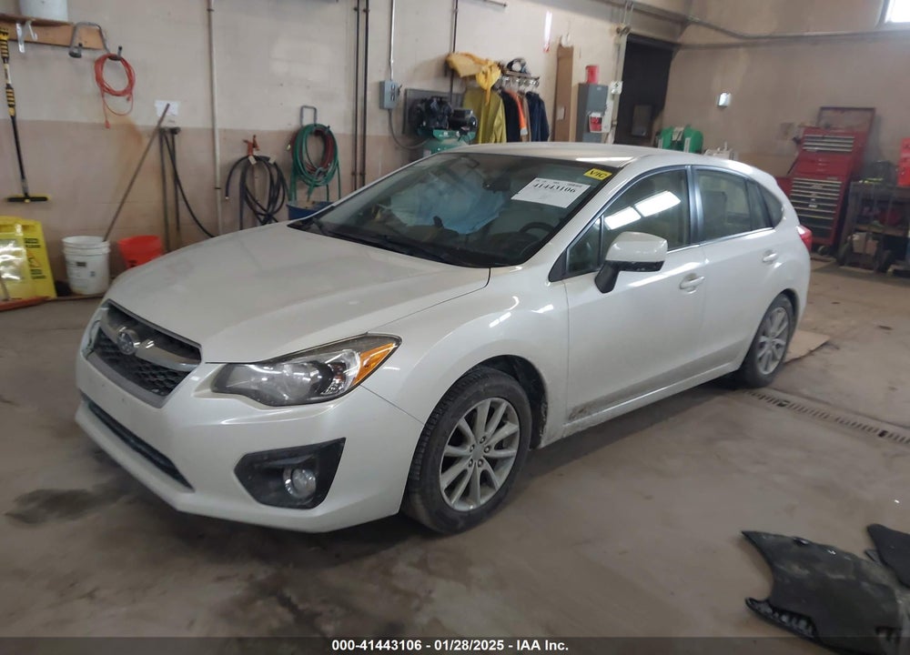 2012 SUBARU IMPREZA VIN: JF1GPAC69CH232866