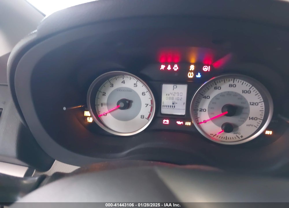 2012 SUBARU IMPREZA VIN: JF1GPAC69CH232866