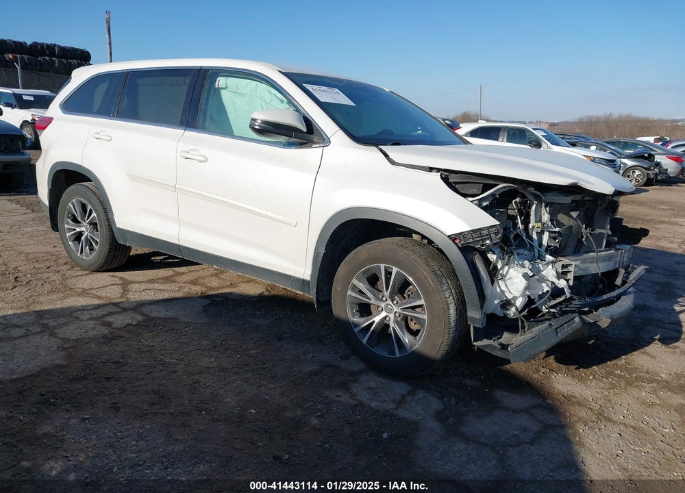 2019 TOYOTA HIGHLANDER LE PLUS VIN: 5TDBZRFH7KS964417