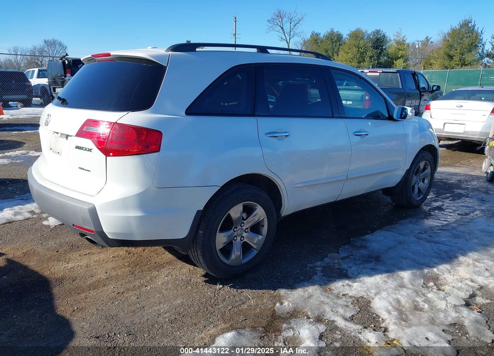 2008 ACURA MDX SPORT PACKAGE VIN: 2HNYD28748H556527
