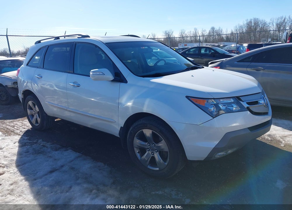 2008 ACURA MDX SPORT PACKAGE VIN: 2HNYD28748H556527