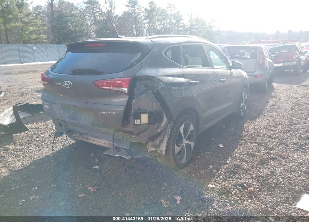 2016 HYUNDAI TUCSON SPORT VIN: KM8J33A21GU232747