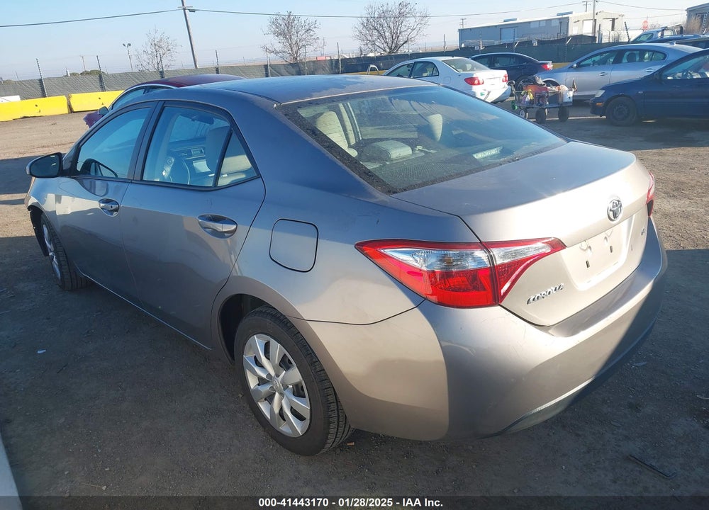 2015 TOYOTA COROLLA VIN: 5YFBURHE6FP325915