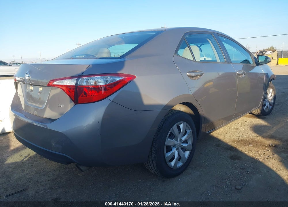 2015 TOYOTA COROLLA VIN: 5YFBURHE6FP325915