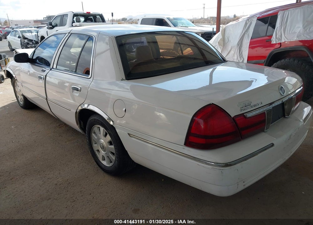 2004 MERCURY GRAND MARQUIS LS VIN: 2MEFM75W84X638913