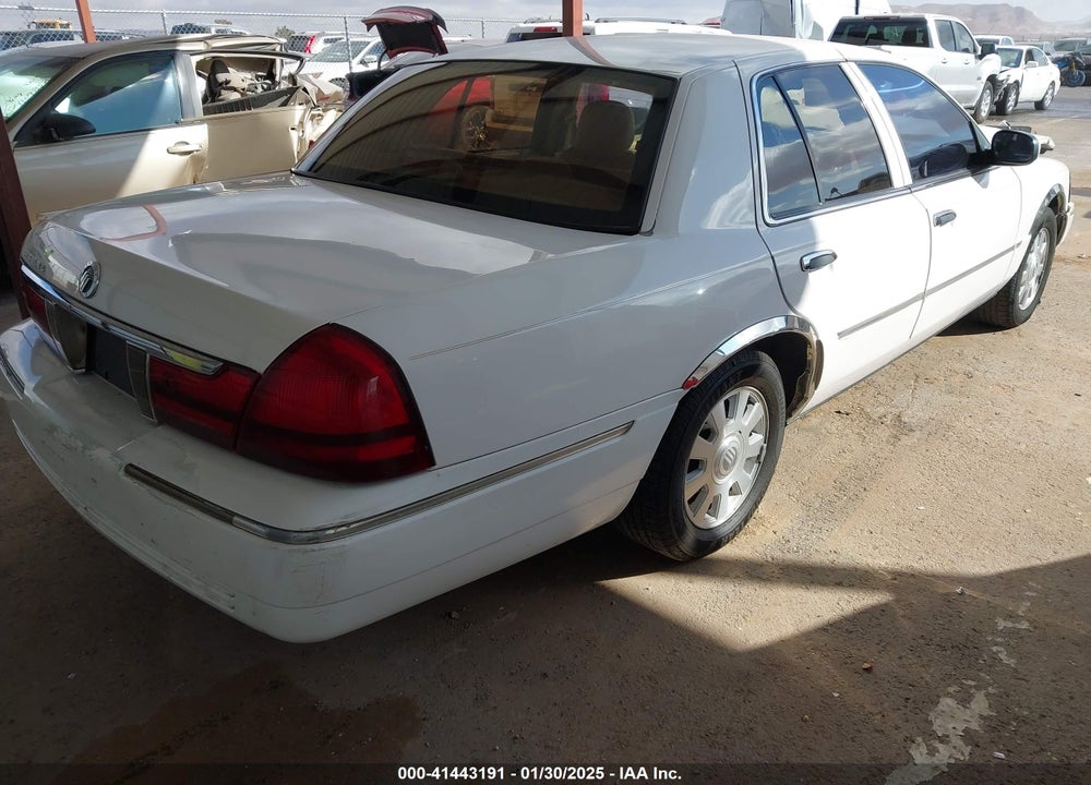 2004 MERCURY GRAND MARQUIS LS VIN: 2MEFM75W84X638913