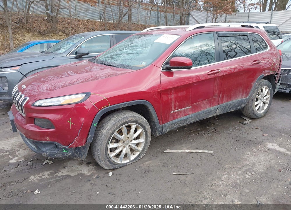 2016 JEEP CHEROKEE LIMITED VIN: 1C4PJMDB4GW245373