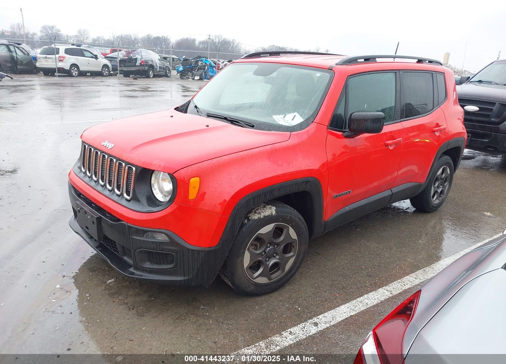2017 JEEP RENEGADE SPORT FWD VIN: ZACCJAAB8HPE76213