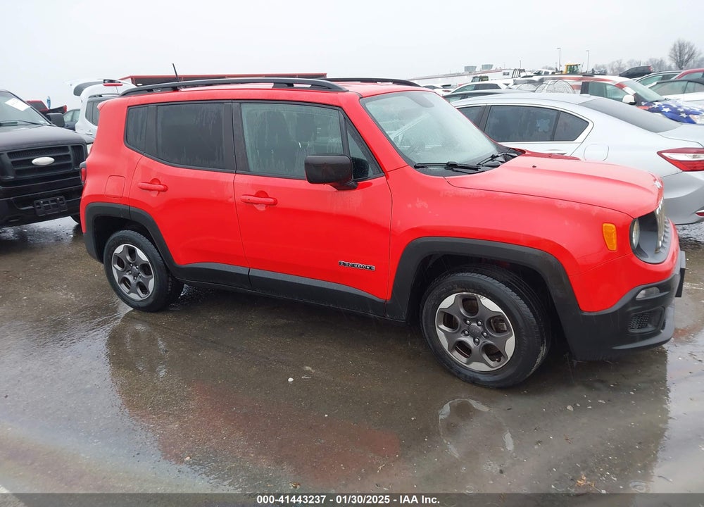 2017 JEEP RENEGADE SPORT FWD VIN: ZACCJAAB8HPE76213