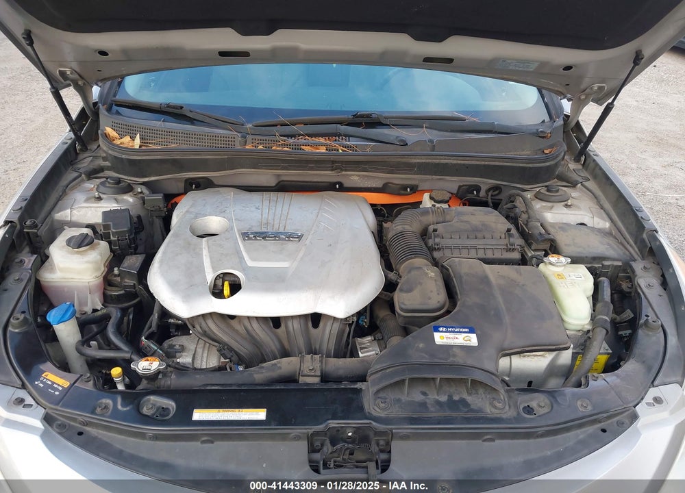 2013 HYUNDAI SONATA HYBRID VIN: KMHEC4A48DA071111
