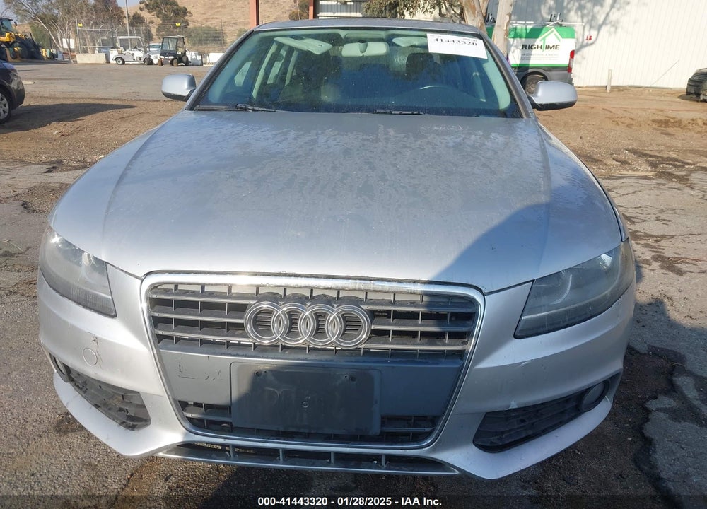 2011 AUDI A4 2.0T PREMIUM VIN: WAUAFAFL9BN027243