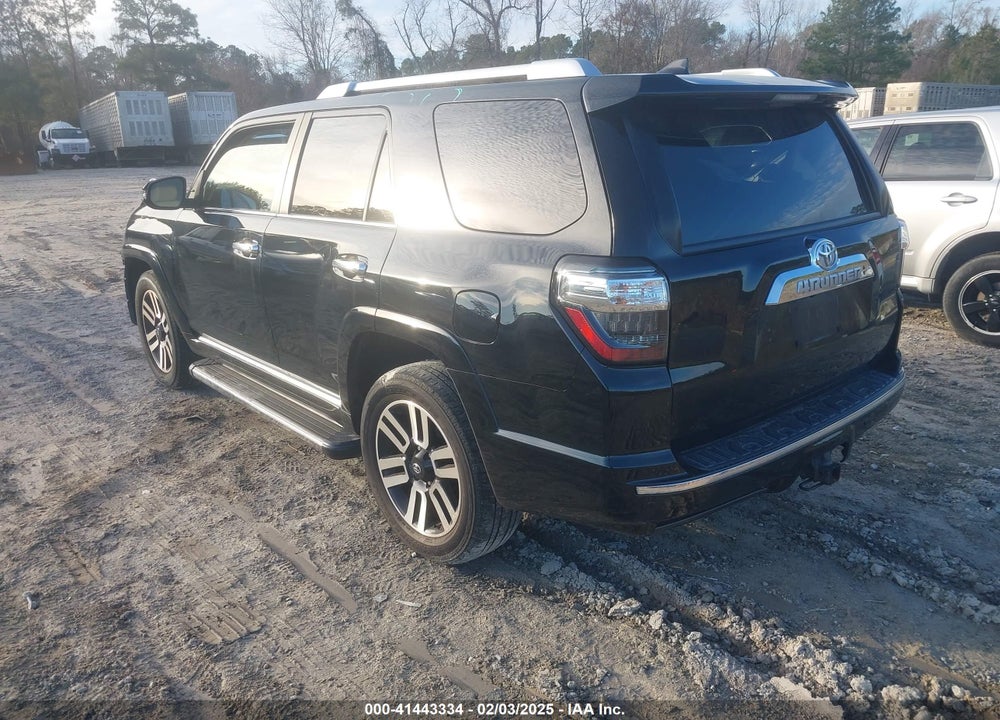 2016 TOYOTA 4RUNNER LIMITED VIN: JTEBU5JR3G5300101